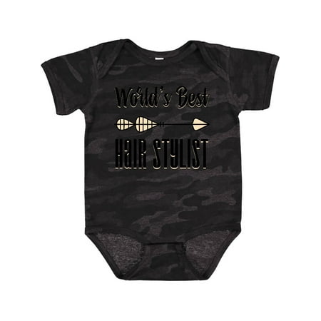 

Inktastic Gift for Hair Stylists World s Best Gift Baby Boy or Baby Girl Bodysuit