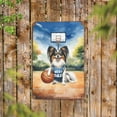 thumbnail image 2 of Happy Father's Day Papillon Playing Basketball with Best Dad Jersey Vertical Metal Aluminum Sign Pap Butterfly Dog Lover Wall Art Home Decor - 13006, 2 of 5