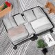 thumbnail image 4 of 7 Uds bolsa organizadora de equipaje cubos de embalaje plegables para viajes vacaciones Camping, 4 of 9
