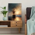 thumbnail image 5 of Qisvanset 12x16 Inch Miniature Pine Tree Canvas Print Wall Art, 5 of 5