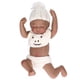 thumbnail image 5 of Baby Doll ANGGREK Regalo de Cumpleaños de Muñeca Infantil Realista Divertida de Silicona Con Ropa Hermosa Para Fiesta de Navidad, 5 of 8