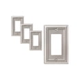 thumbnail image 1 of Plato de pared DEWENWILS, níquel satinado, 12,5 x 8 cm, metal, paquete de 4, 1 of 8