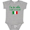 thumbnail image 3 of Inktastic So Cute Italian Boys or Girls Baby Bodysuit, 3 of 5