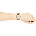 thumbnail image 2 of Unisex Fairfield 41 Watch, Brown Leather Slip-Thru Strap, 2 of 5