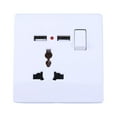 thumbnail image 1 of PENIKOKO 1Set Metal And Plastic Usb Outlet Wall Plug For International Travel Use Charging Multiple Devices, 1 of 6