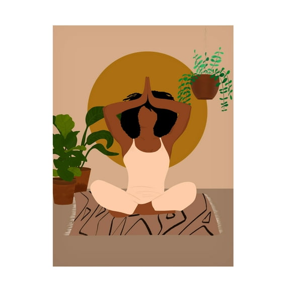 Trademark Fine Art Carelle N'guessan Safe Space Canvas Wall Art