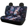 thumbnail image 2 of Uourmeti Car Seat Covers Interior Anti-Slip Car Seat Covers Full Set Polyester Lightweight Easy to Install, Fit for Truck Most Sedans Trucks, Butterfly Floral Print, 2 of 9