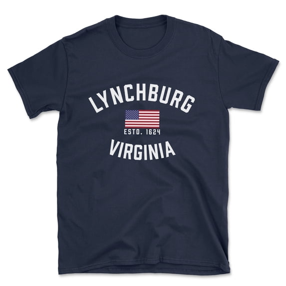 Lynchburg Virginia Patriot Men's Cotton T-Shirt