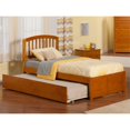 thumbnail image 2 of Atlantic Furniture Lit Simple XL Plate-Forme avec Gigogne en Caramel, 2 of 7