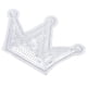 thumbnail image 1 of de Tela de para Decoración Hechos Adorno de Ropa Duradero y Resistente Plata, 1 of 6