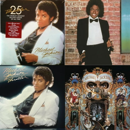 Thriller (25Th Anniversary Edition/2LP/180G/Gatefold) & Off The Wall (140G/Gatefold) & Thriller (140G/Gatefold) & Dangerous (180G/2LP)
