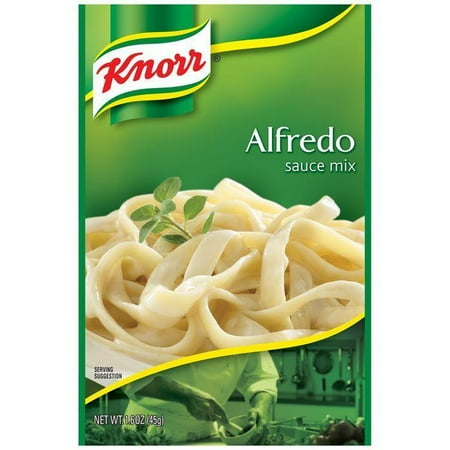 - Knorr alfredo sauce mix, 1.6 oz, (pack of 12)