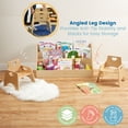 thumbnail image 3 of ECR4Kids Stackable Wooden Chair for Toddlers, Weaning Chair Seating Set, 10in Seat Height, 2-Pack, 3 of 6