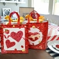 thumbnail image 5 of 12PCS Happy Valentines Day Reusable Gift Bags, Treat Bags with Handles, Valentines Day Party Bags, Multifunctional Non-Woven Valentines Bags for Gifts Wrapping, Valentines Party Supplies(Red), 5 of 7