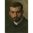 thumbnail image 2 of Félix Vallotton 14x18 Black Ornate Wood Framed Double Matted Museum Art Print Titled - Felix Jasinski (1887), 2 of 5