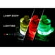 thumbnail image 4 of Soidarity 2 uds trampa de luz cilíndrica ligera fluorescente que atrae la lámpara de peces diseño cerrado lámparas de cebo carpa negra Pescar Luz de colores, 4 of 6