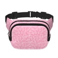 thumbnail image 1 of Balery Breast Cancer Awareness Mochila Cinturón para Mujeres y Hombres, Bolsa de Cintura Impermeable de Doble Capa con Correa, 1 of 9