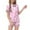 A-Pink5, variant on Kids Girls Pajamas Sets Children Graphic Print Short Sleeve Buttons Shirts + Shorts Pajamas 2 Piece Sets