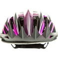 thumbnail image 5 of Punisher Skateboards Women's 18-Vent Cycling Helmet with ABS Shell and Detachable Visor, Black and Pink, 5 of 7