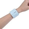thumbnail image 4 of Silicona Slap Ring Bloc de notas Bolsillo portátil Lista de tareas Pulsera (Azul claro) JShteea  Libre de BPA, 4 of 9