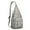 Grey, variant on Vintage Boho Sling Backpack – Retro Tribal Ethnic Crossbody Bag, Artistic Geometric Hiking Shoulder Bag for Women & Men, Rustic Floral Travel Daypack