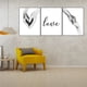 thumbnail image 4 of Pintura en lienzo con letras, 3 piezas, 30x40 cm, lienzo de estilo nórdico, cuadro de pared, lienzo, arte de pared, grado profesional, 4 of 8