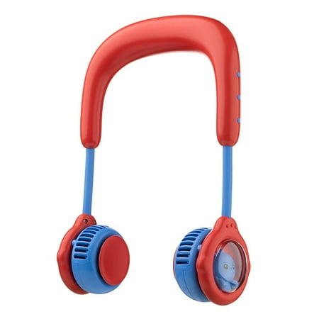 

Hanging Neck Fan 4800MAh Bladeless Sports Fan Mini Air Cooler - Red