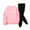 Pink, variant on Akiihool Sweatpant Set Mens Long Sleeve Casual Polo Sweatsuits Sets Two Piece Winter Outfits Tracksuit Set for Men (Black,L)