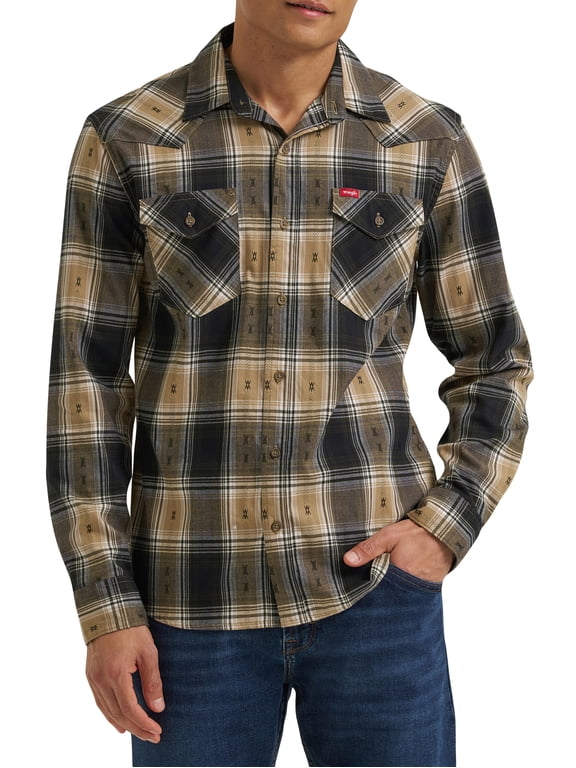 Men's Long Sleeve Woven Shirt