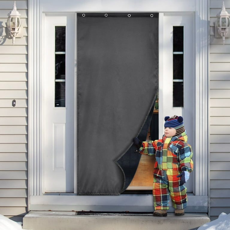Custom Windproof & Soundproof Thermal Insulated Door Curtains