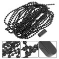 thumbnail image 2 of Black Window Shades Roller Blind Chain Fitting Window Shade Cord Parts Roller Shades Beaded Chain, 2 of 3