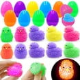 thumbnail image 2 of Relleno LED Puffer Balls Olixmlya para huevos de Pascua, paquete de 12 unidades para niños, 2 of 8