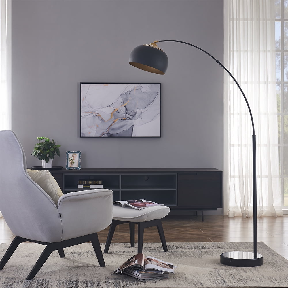 Rosen Garden Brand Arc Floor Lamp Modern Reading Light for Living Room