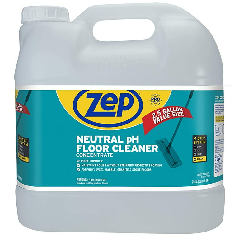 Neutral pH Floor Cleaner Concentrate - 1 Gallon – Zep Inc.