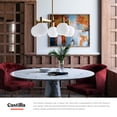 thumbnail image 3 of CH506230MBOP-Alora Lighting-Castilla - 6 Light Chandelier-12.63 Inches Tall and 29.5 Inches Wide Opal Matte Glass  Matte Black Finish, 3 of 7