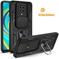 thumbnail image 2 of Para Xiaomi Redmi note 9S 9 10 pro max 11 Funda Camuflaje Soporte magnético para automóvil Anillo Armadura a prueba de golpes para Redmi note 9 Contraportada Tan Jianjun unisex, 2 of 2
