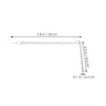 thumbnail image 2 of TEHAUX Outdoor Garden Parasols 4Pcs Umbrella Pin Stabilizer Steel Silver Accessory, 2 of 8