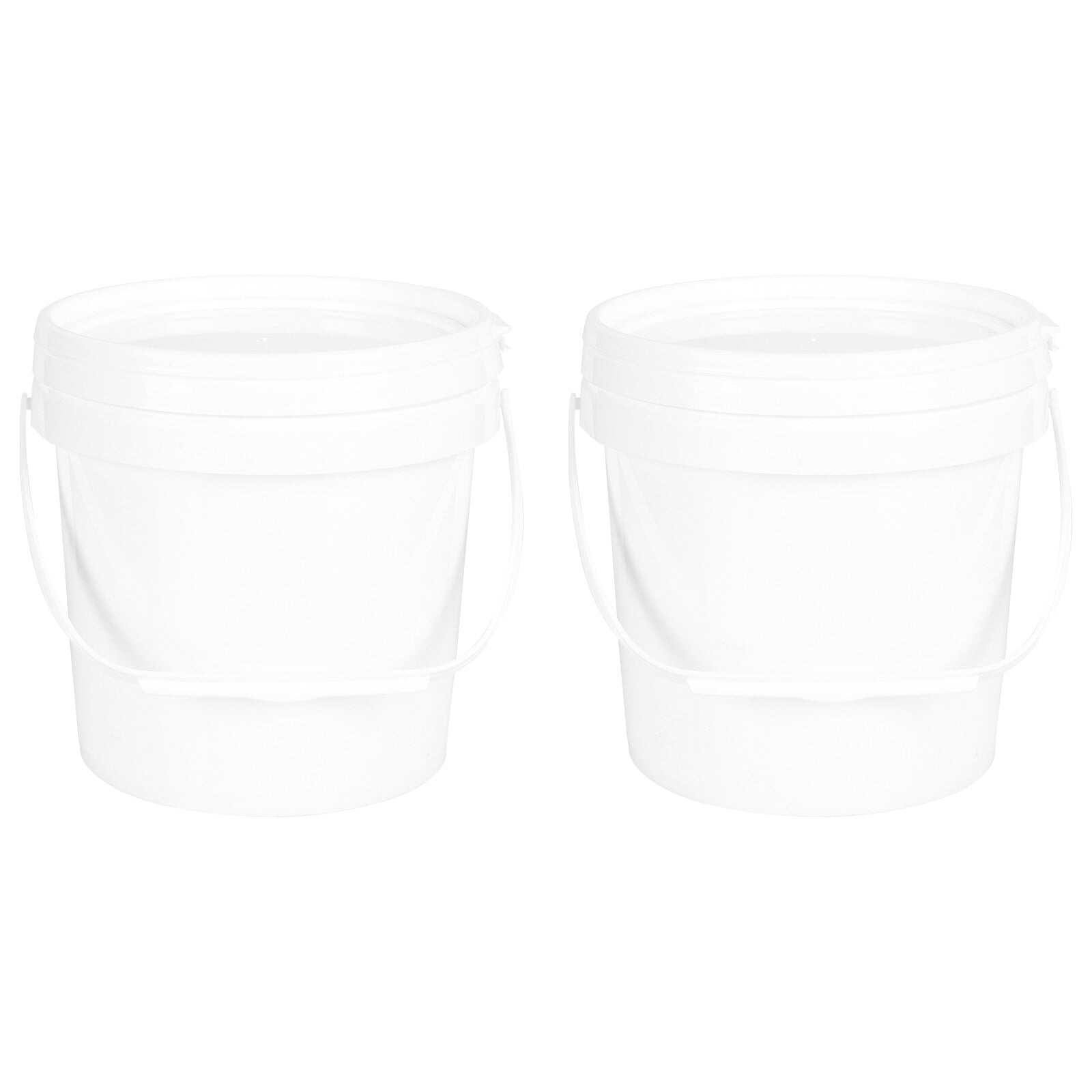 2pcs Practical Paint Buckets Pigment Buckets Multipurpose Can Handheld Paint Can