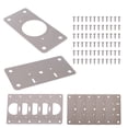 thumbnail image 4 of Kit de ReparacióN Bisagras Paquete 12: Placa Puertas Gabinetes, FijacióN para Armarios Cocina,, 4 of 10