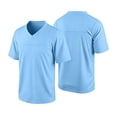 thumbnail image 3 of Tsesme Boys Sports T-Shirt, V-Neck Short Sleeve Tee, Summer Loose Mesh Breathable Workout T-Shirt Daily Wear 5T, 3 of 8