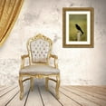 thumbnail image 3 of Williams, Joanne 13x18 Gold Ornate Wood Framed with Double Matting Museum Art Print Titled - USA, Florida Fish crow stands on fence post, 3 of 4