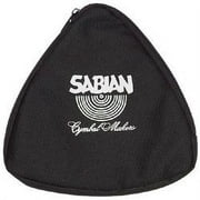 Black Zippered Triangle Bag