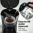 thumbnail image 4 of Hamilton Beach 12-Cup Drip Coffee Maker Machine with Glass Coffee Pot, Cafetera, Black, 4 of 10