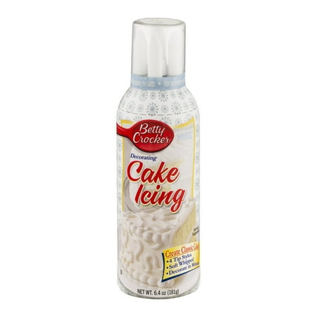 Betty Crocker Decorating Cake Icing White, 6.4 OZ ...