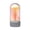 Grey, variant on Mechanical Motion Jellyfish Bluetooth Speaker Night Light Alarm Clock, 7 Color Ambient Desk Lamp For Home Bedroom Office- Grey