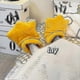 thumbnail image 2 of Duck Feet Slippers, Halloween Women Duck Slippers Winter, Cosplay Monster Paw Plush Slippers one size fits all Yellow, 2 of 3