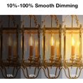 thumbnail image 5 of Dimmable E12 Candelabra LED Light Bulbs, Chandelier Light Bulb 60 Watt Equivalent, 5.5W 600 LM 2700K Warm White, B11 Vintage LED Filament Candle Light Bulbs, No Flicker, UL Listed, 12 Pack Warm White, 5 of 5