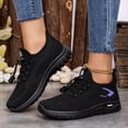 thumbnail image 2 of IEMIEMIEM Women's Running Shoes 2026 Breathable Soft-Soled Low-top Slip on Walking Training Shoes Comfortable Outdoor Sports Sneakers Black 7.5 Wide, 2 of 4