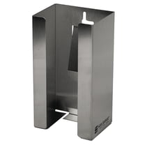 San Jamar Stainless Steel Disposable Glove Dispenser, Single-Box, 5 1/2w x 3 3/4d x 10h -SJMG0801
