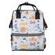 thumbnail image 1 of Disketp Cute Shark Mochila de Pañales de Gran Capacidad con Múltiples Bolsillos, Mochila de Viaje Multifuncional para Bebé, Unisex, Moderna y Resistente, 1 of 6